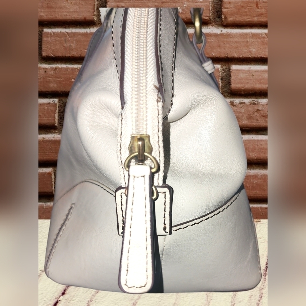 Etienne Aigner Vintage Double Zipper Satchel - Picture 9 of 13